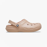 Crocs CLASSIC LINED Unisex Adults Clog Pink Caramel