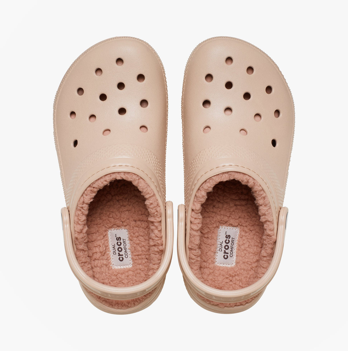 Crocs CLASSIC LINED Unisex Adults Clog Pink Caramel