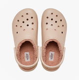 Crocs CLASSIC LINED Unisex Adults Clog Pink Caramel