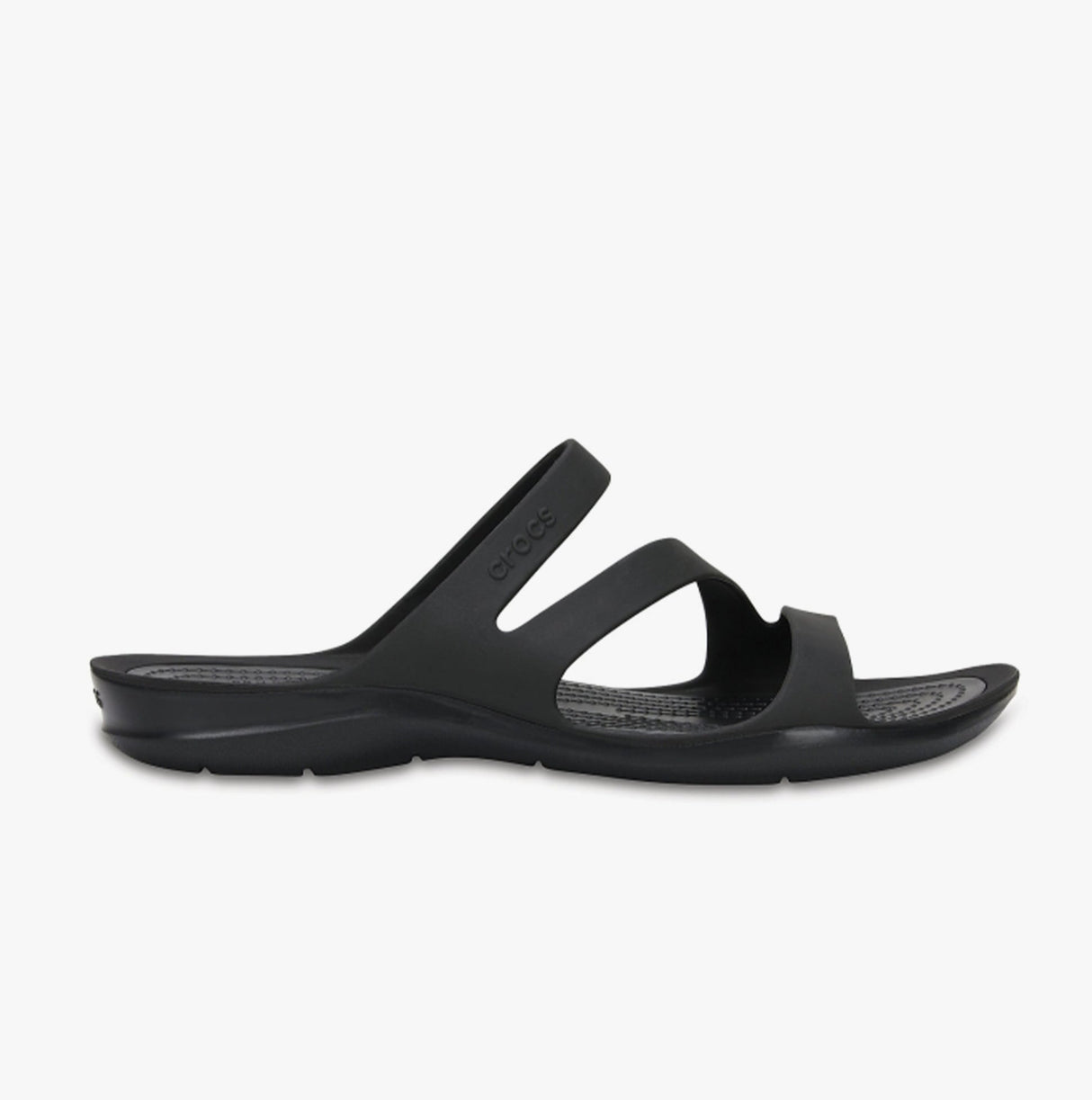Crocs 203998-060 SWIFTWATER SANDAL Womens Sandals Black
