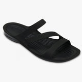 Crocs 203998-060 SWIFTWATER SANDAL Womens Sandals Black