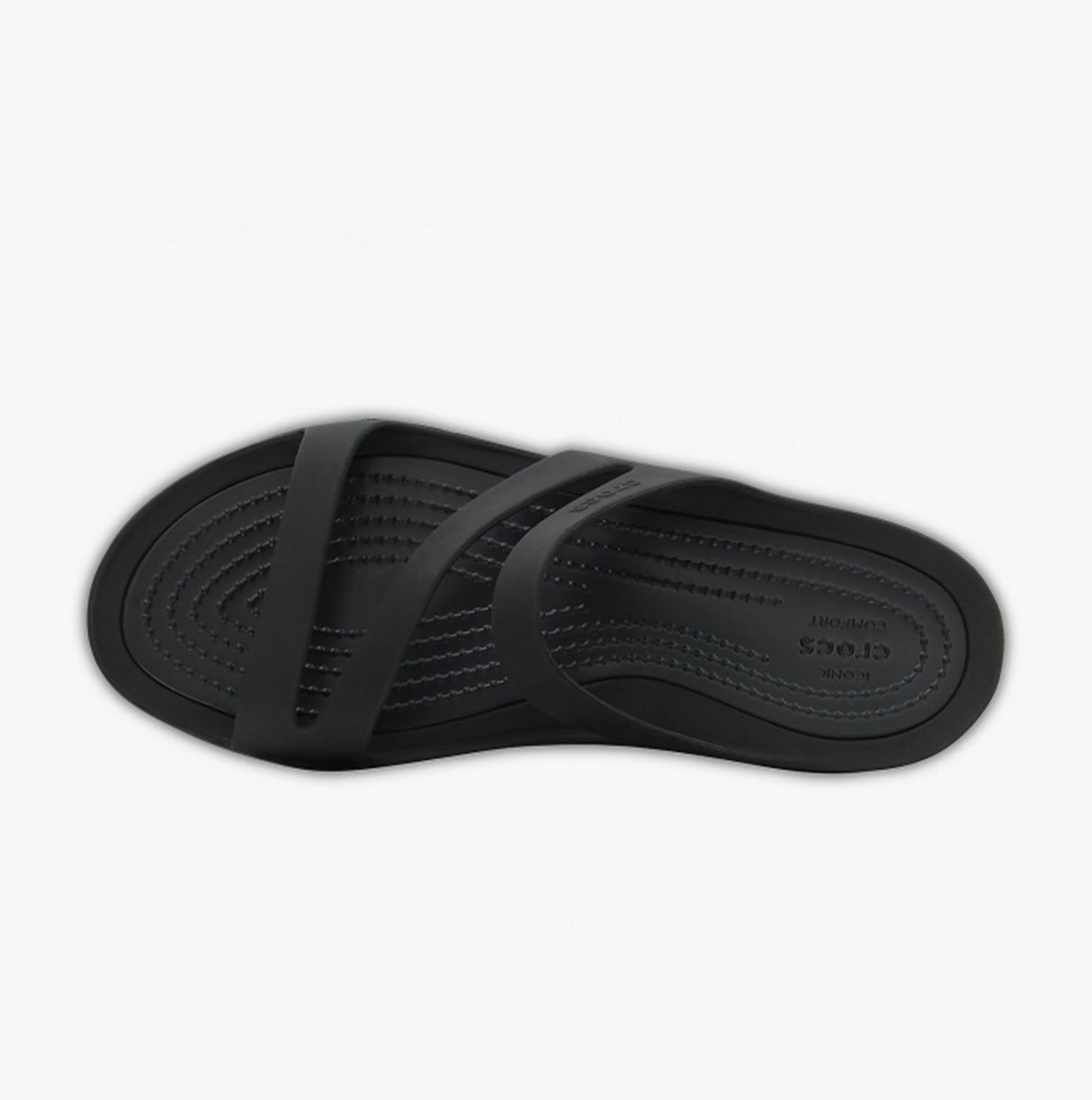 Crocs 203998-060 SWIFTWATER SANDAL Womens Sandals Black