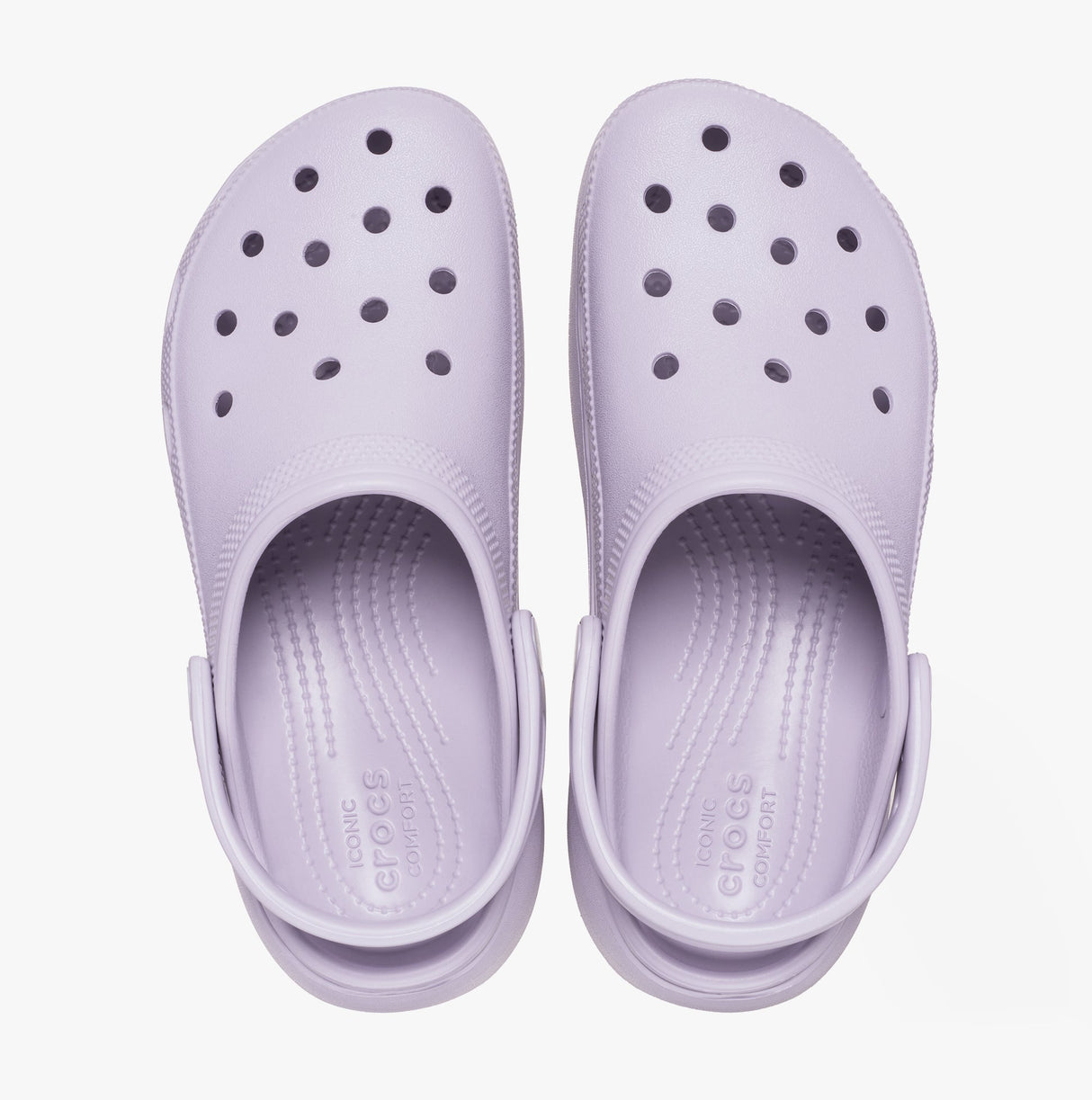 Crocs 206750-5PS CLASSIC PLATFORM CLOG Womens Clogs Mauve Mist