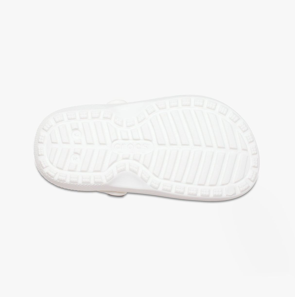 Crocs 207010-10M CLASSIC LINED Kids Clogs White/Grey