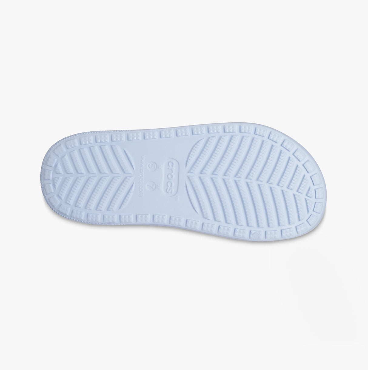 Crocs 207446-4NS CLASSIC COZZZY Womens Sliders Blue Calcite