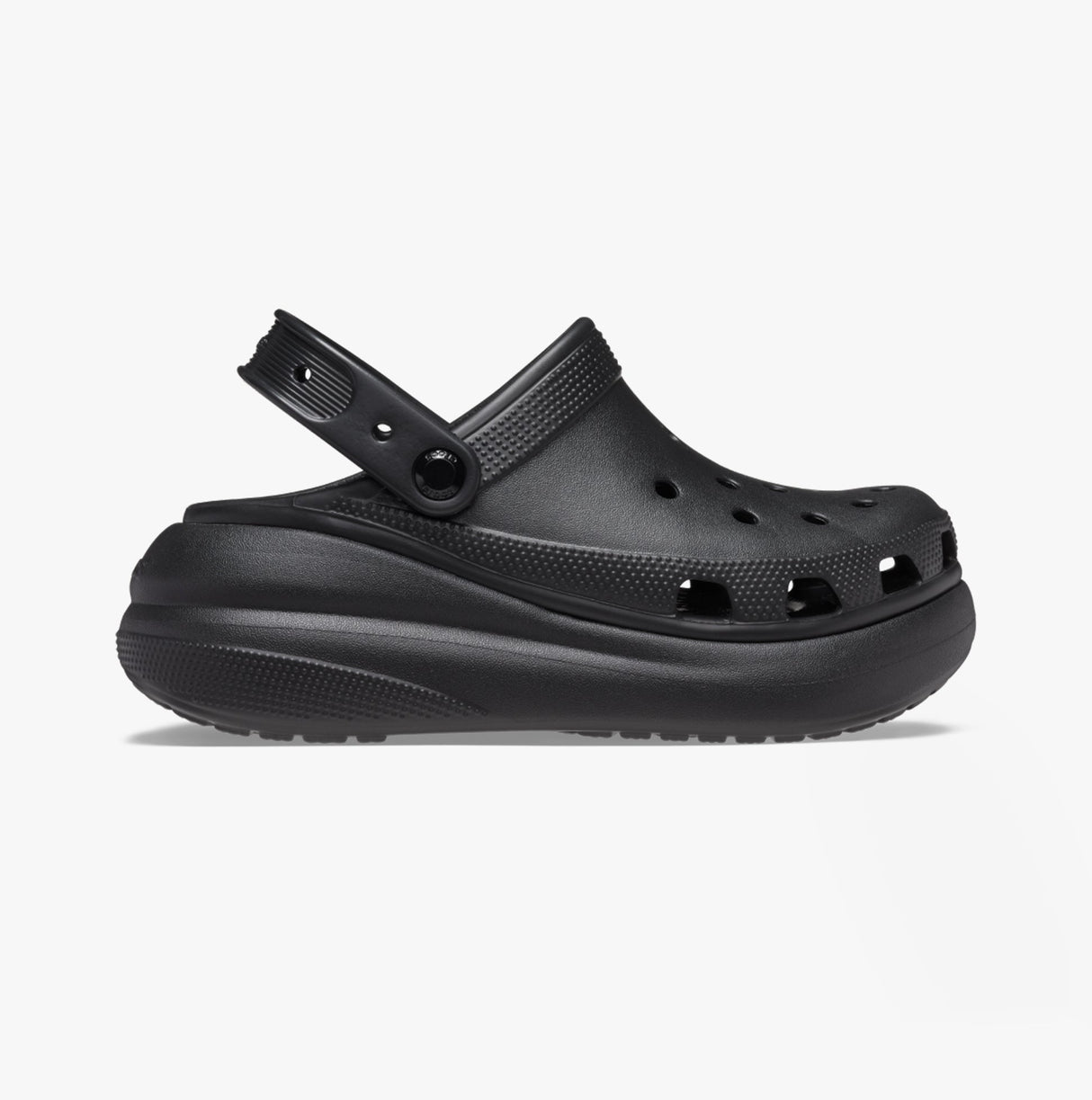 Crocs 207521-001 CLASSIC CRUSH Womens Clogs Black