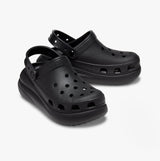 Crocs 207521-001 CLASSIC CRUSH Womens Clogs Black