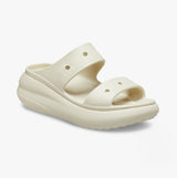 Crocs 207670-2Y2 CRUSH SANDAL Womens Platform Sliders Bone