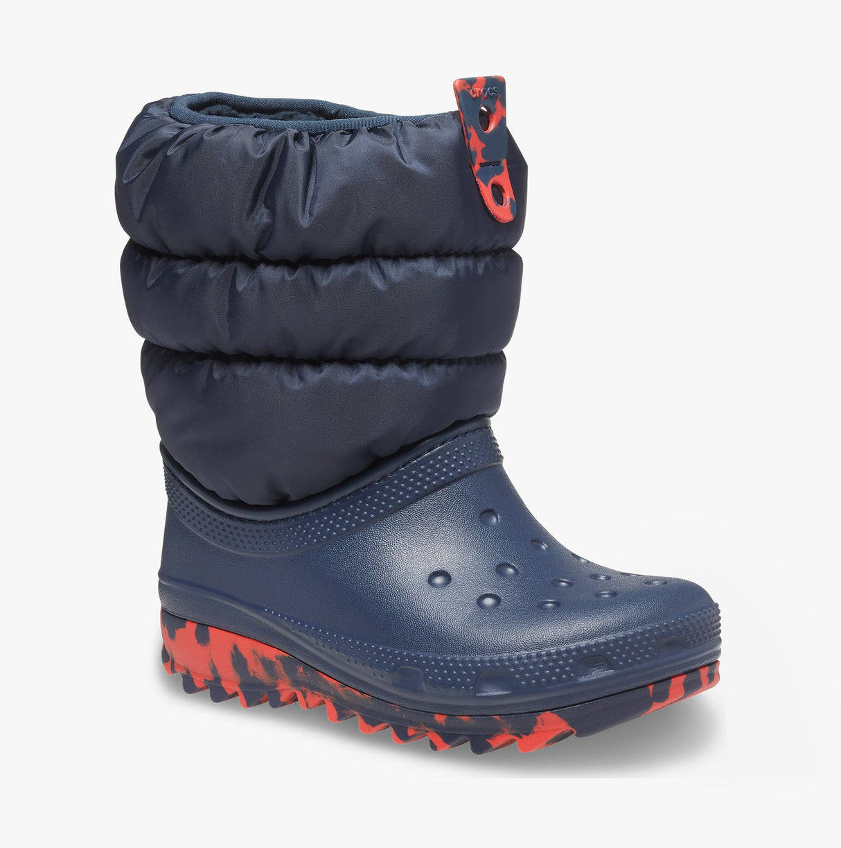 Crocs 207683-410 CLASSIC NEO PUFF Kids Boots Navy