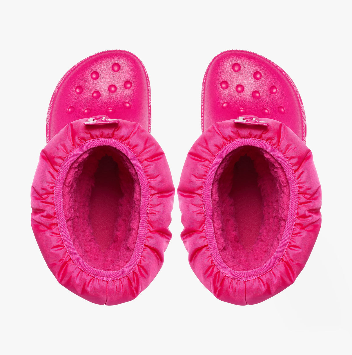 Crocs 207683-6X0 CLASSIC NEO PUFF Girls Boots Candy Pink