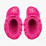 Crocs 207683-6X0 CLASSIC NEO PUFF Girls Boots Candy Pink