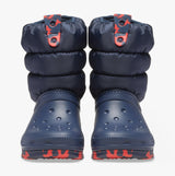 Crocs 207684-410 CLASSIC NEO PUFF Kids Boots Navy