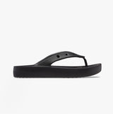 Crocs 207714-001 CLASSIC PLATFORM FLIP Womens Flip-Flops Black