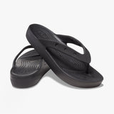 Crocs 207714-001 CLASSIC PLATFORM FLIP Womens Flip-Flops Black