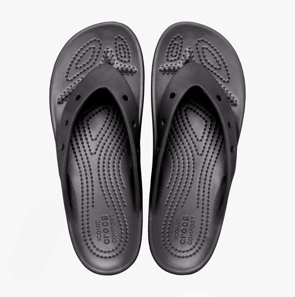 Crocs 207714-001 CLASSIC PLATFORM FLIP Womens Flip-Flops Black