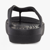 Crocs 207714-001 CLASSIC PLATFORM FLIP Womens Flip-Flops Black