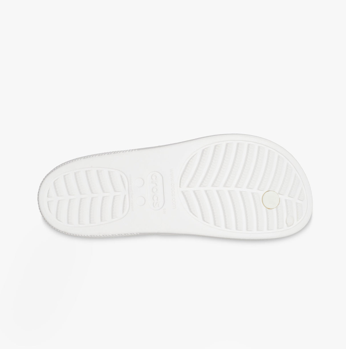 Crocs 207714-100 CLASSIC PLATFORM FLIP Womens Flip-Flops White