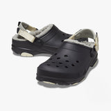 Crocs 207936-001 ALL TERRAIN LINED Unisex Clogs Black