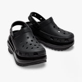 Crocs 207988-001 MEGA CRUSH Womens Clogs Black
