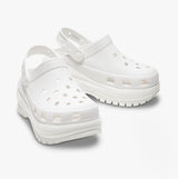 Crocs 207988-100 MEGA CRUSH Womens Clogs White