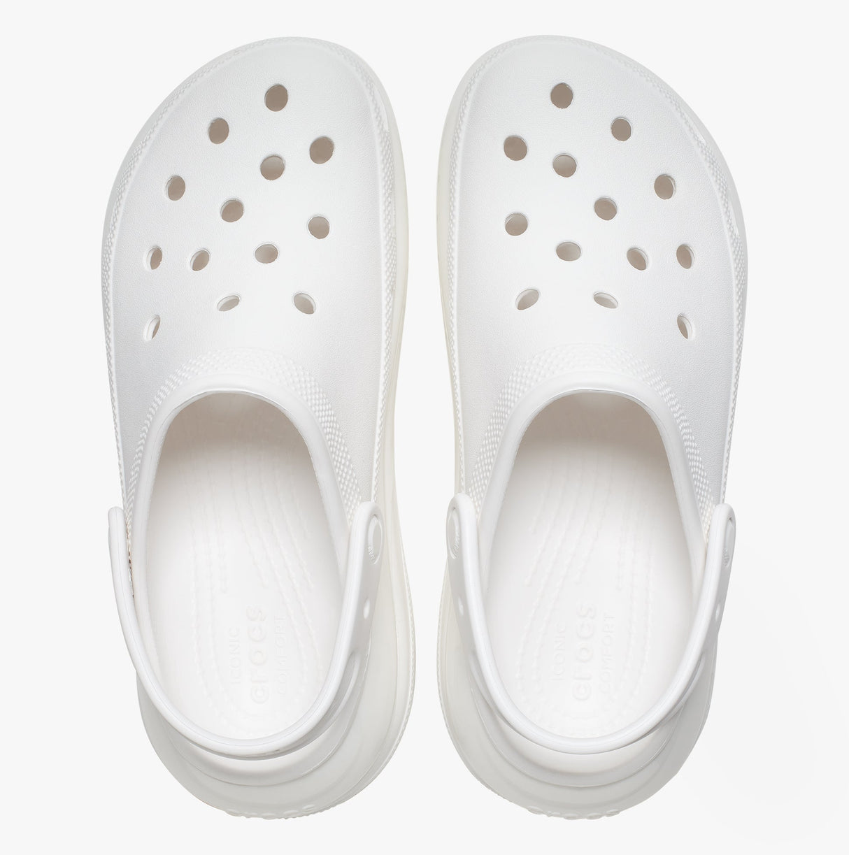 Crocs 207988-100 MEGA CRUSH Womens Clogs White
