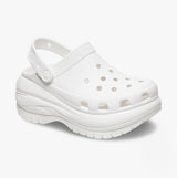 Crocs 207988-100 MEGA CRUSH Womens Clogs White