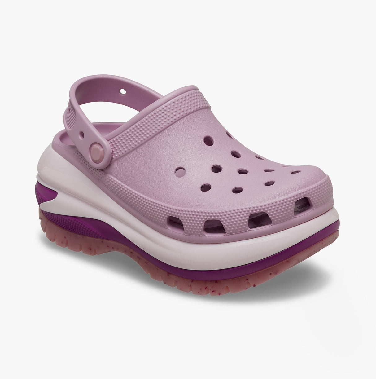 Crocs 207988-5BX MEGA CRUSH Womens Clogs Hydrangea