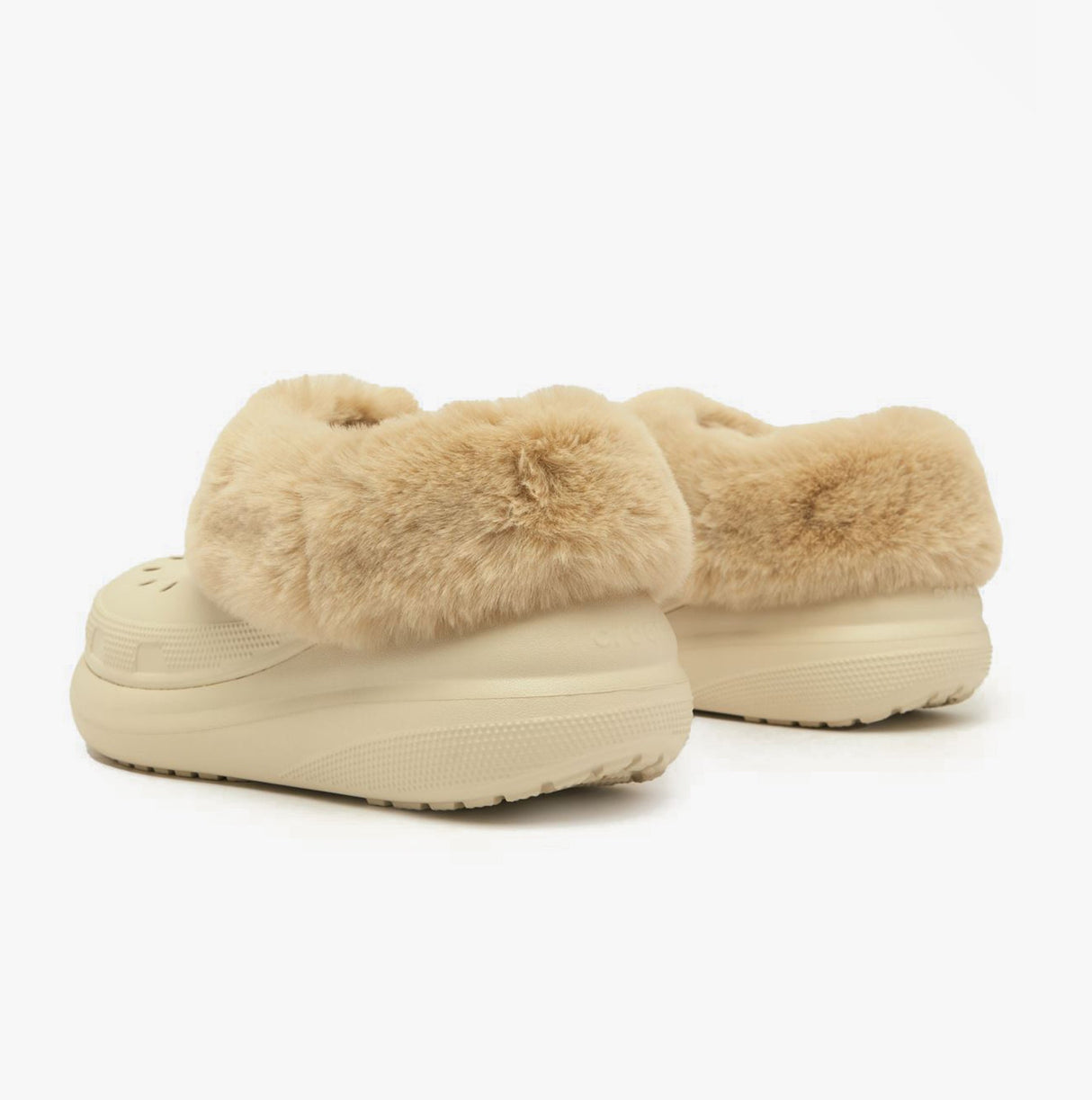 Crocs 208446-2Y2 FUREVER CRUSH Womens Clogs Bone