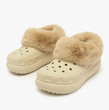 Crocs 208446-2Y2 FUREVER CRUSH Womens Clogs Bone