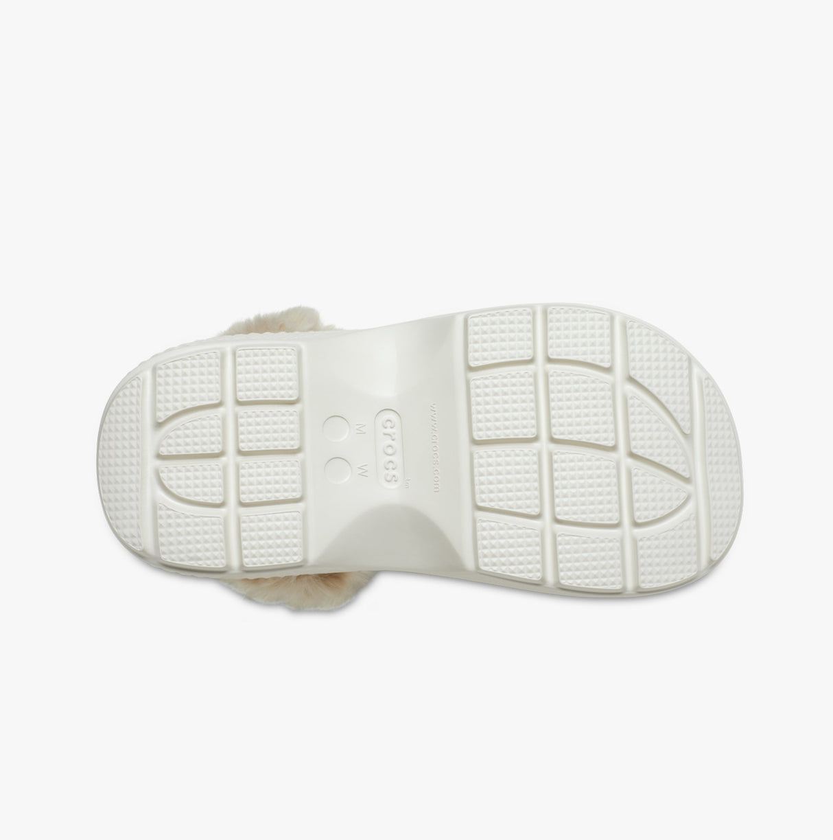 Crocs 208546-160 STOMP LINED Womens Clogs Stucco