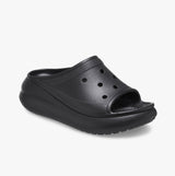 Crocs 208731-001 CRUSH SLIDE BLK Womens Clogs Black