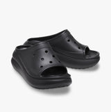 Crocs 208731-001 CRUSH SLIDE BLK Womens Clogs Black