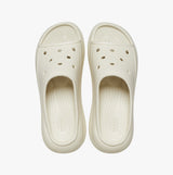 Crocs 208731-2Y2 CRUSH SLIDE BONE Womens Clogs Bone