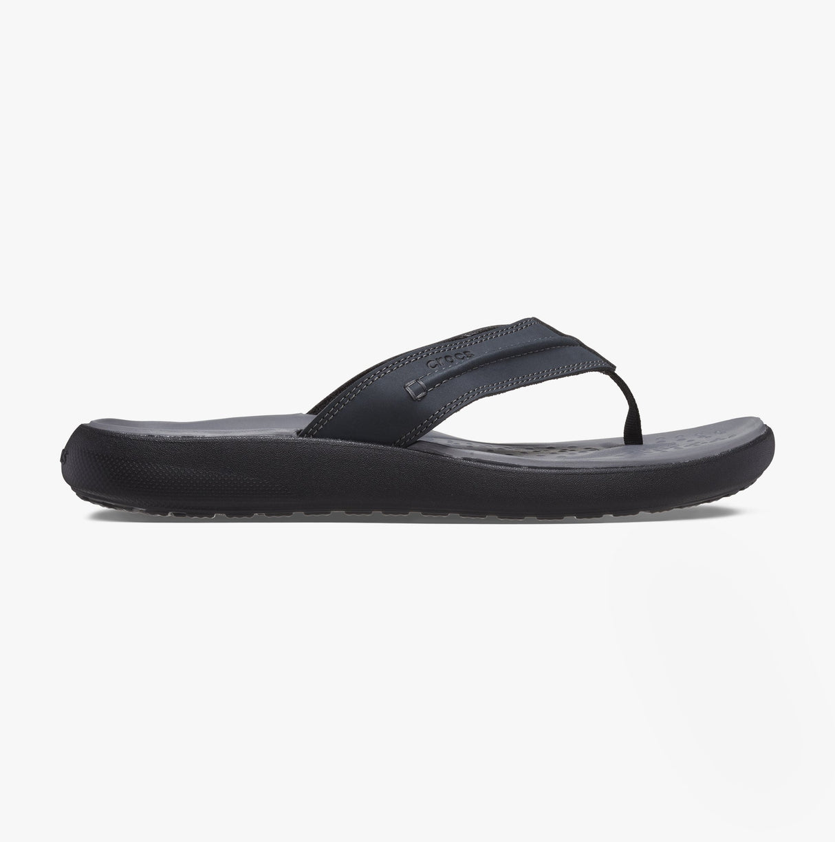 Crocs 209332-001 YUKON VISTA II LR Mens Flip-Flops Black