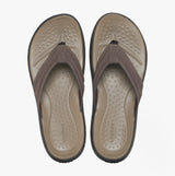 Crocs 209332-206 YUKON VISTA II LR Mens Flip-Flops Espresso