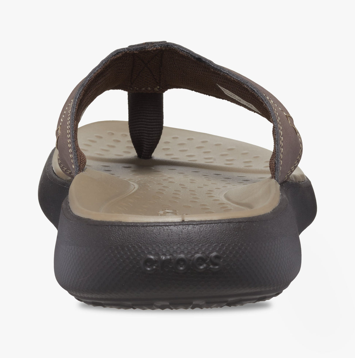 Crocs 209332-206 YUKON VISTA II LR Mens Flip-Flops Espresso