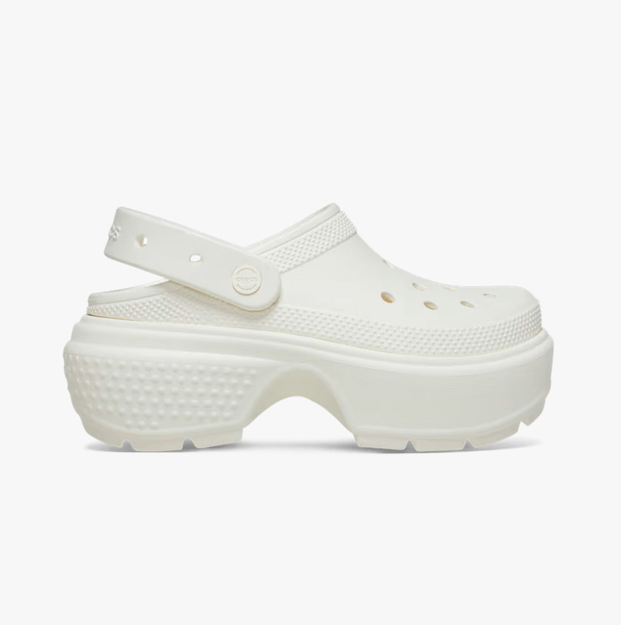 Crocs 209347-0WV STOMP CLOG Womens Clogs Chalk