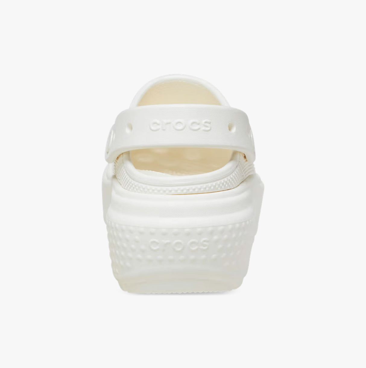 Crocs 209347-0WV STOMP CLOG Womens Clogs Chalk