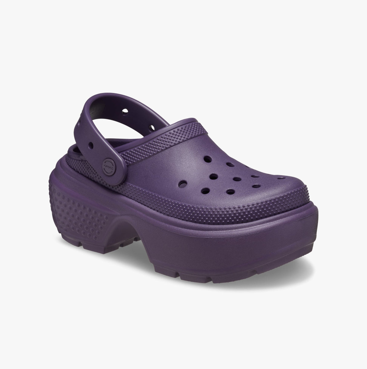 Crocs 209347-5AS STOMP CLOG Womens Clogs Dark Iris
