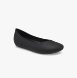 Crocs 209384-001 BROOKLYN FLAT Womens Pumps Black