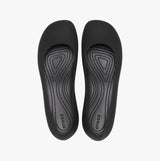 Crocs 209384-001 BROOKLYN FLAT Womens Pumps Black