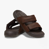 Crocs 209396-206 YUKON VISTA II LR Mens Sandals Espresso