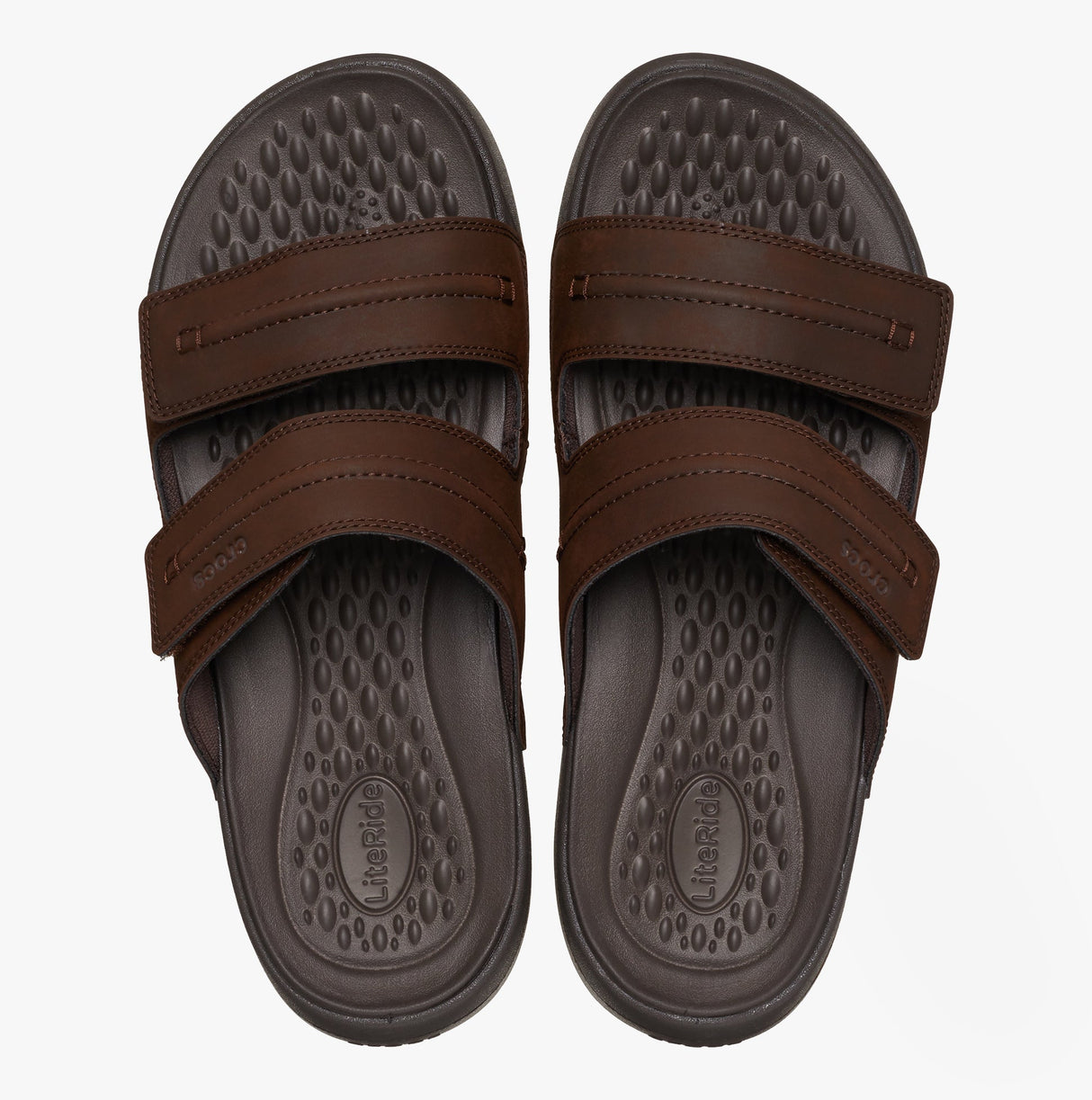 Crocs 209396-206 YUKON VISTA II LR Mens Sandals Espresso