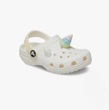 Crocs 209701-0WV CLASSIC IAM RAINBOW UNICORN Unisex Kids Clogs Chalk