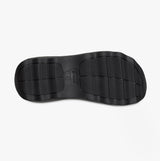 Crocs 209842-001 MEGA CRUSH TRIPLE STRAP Womens Sliders Black