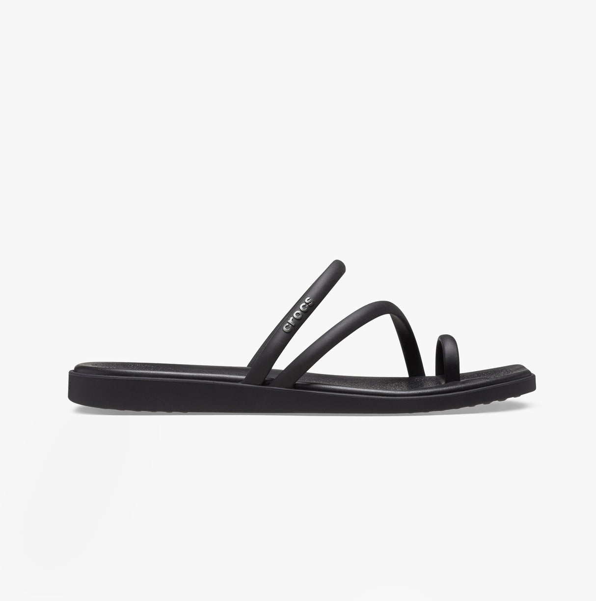 Crocs MIAMI TOE LOOP Womens Sandals Black