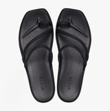 Crocs MIAMI TOE LOOP Womens Sandals Black