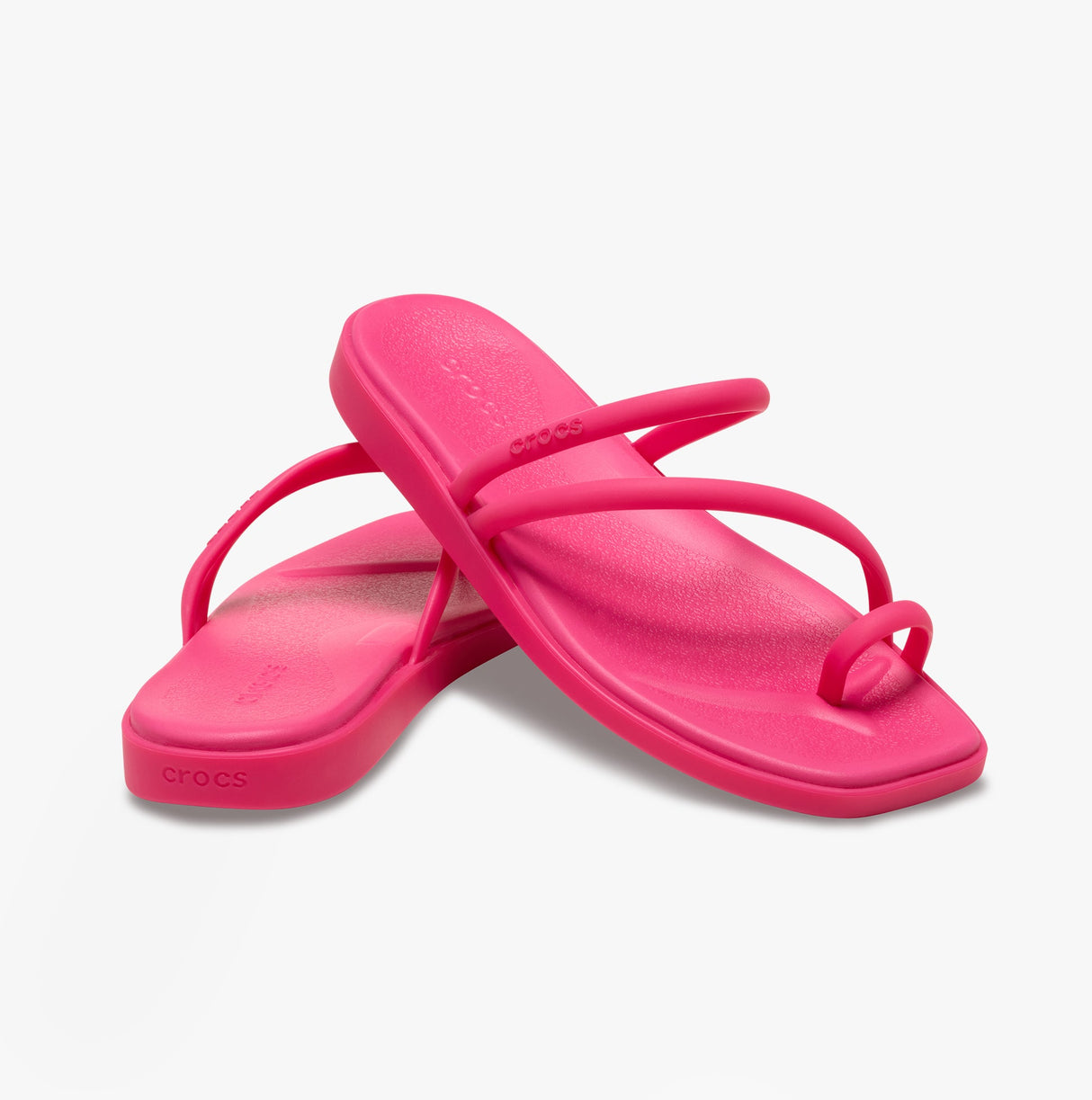 Crocs MIAMI TOE LOOP Womens Sandals Pink