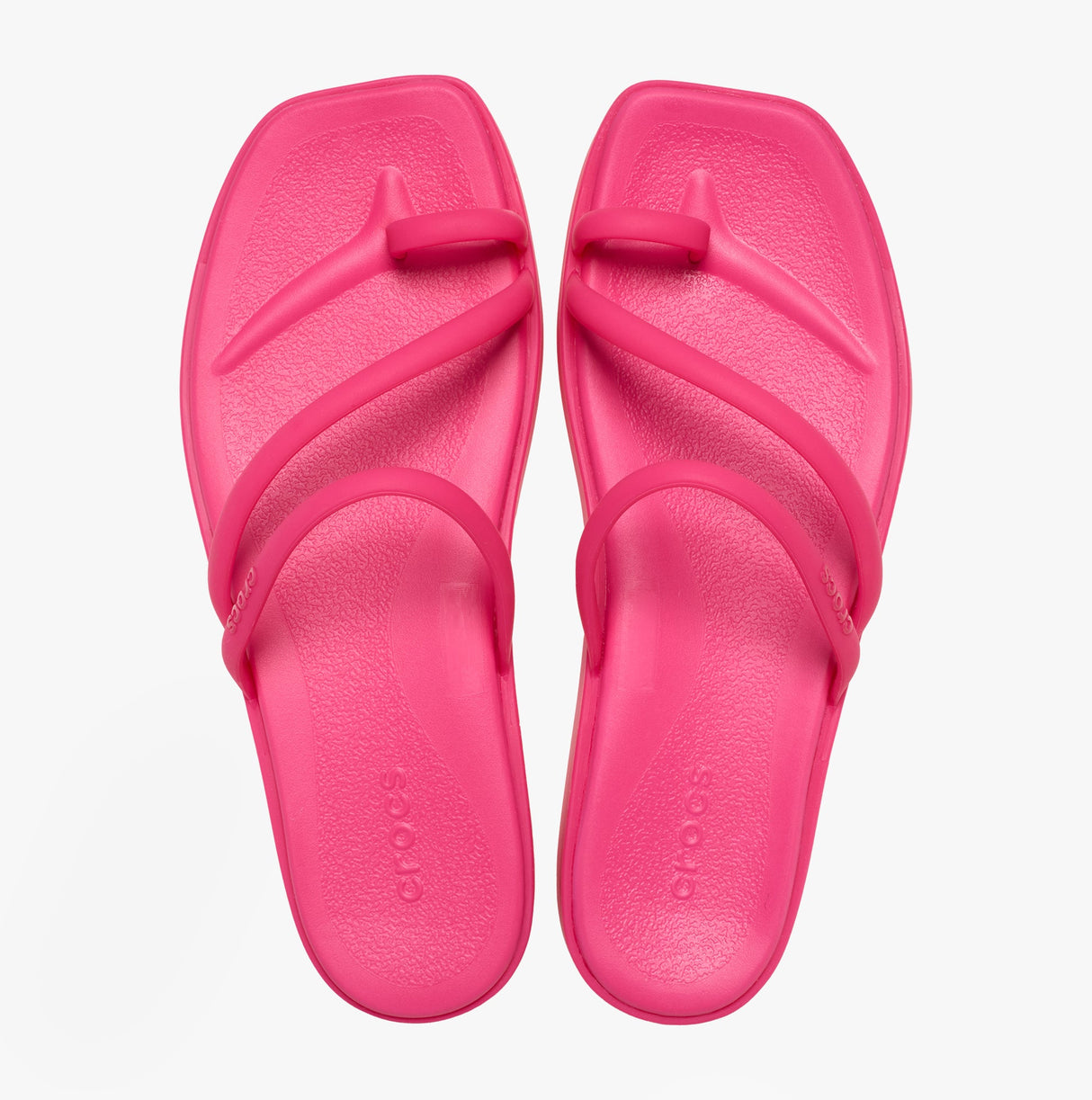 Crocs MIAMI TOE LOOP Womens Sandals Pink