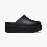 Crocs 209869-001 DYLAN PLATFORM Womens Clogs Black